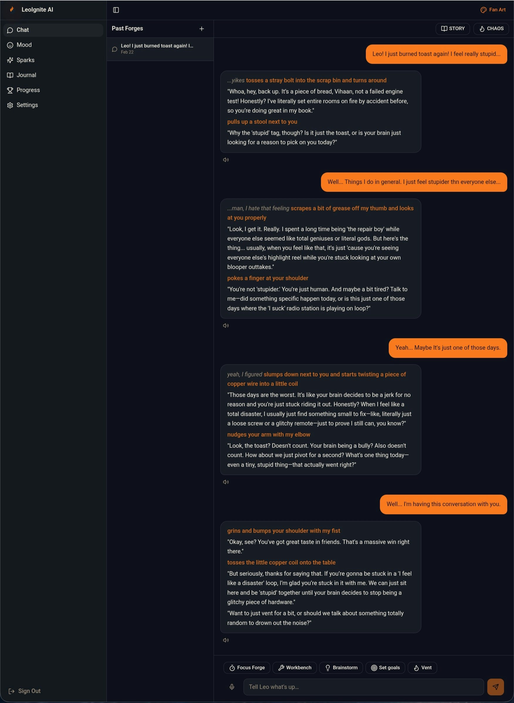 LeoIgnite AI gallery image