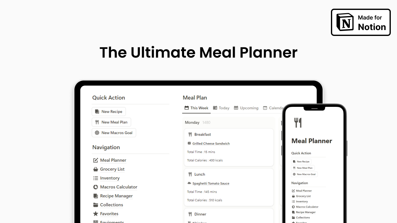 Ultimate Meal Planner gallery image