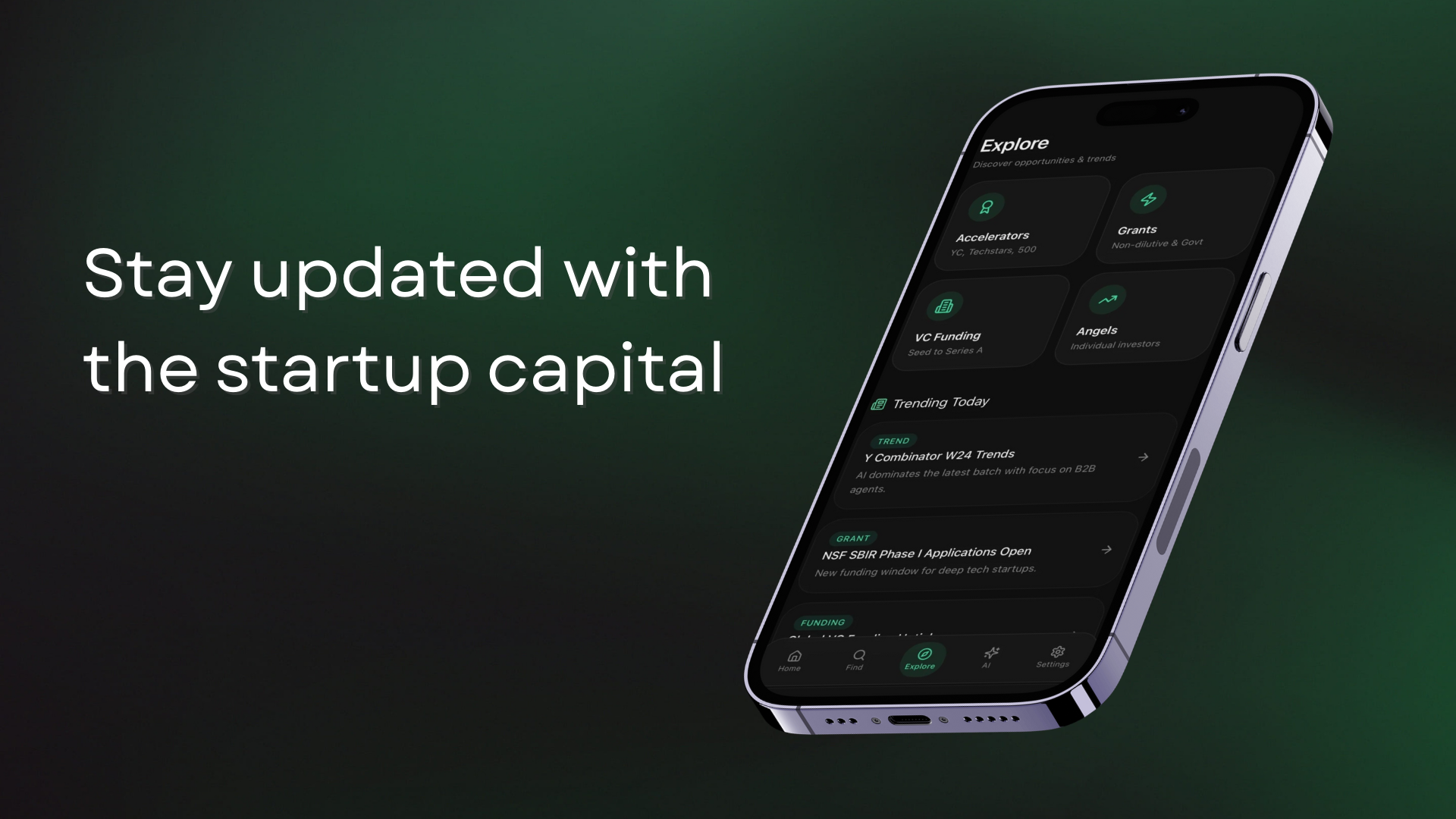 21st Fund - Screenshot 3 showing product features and functionality
