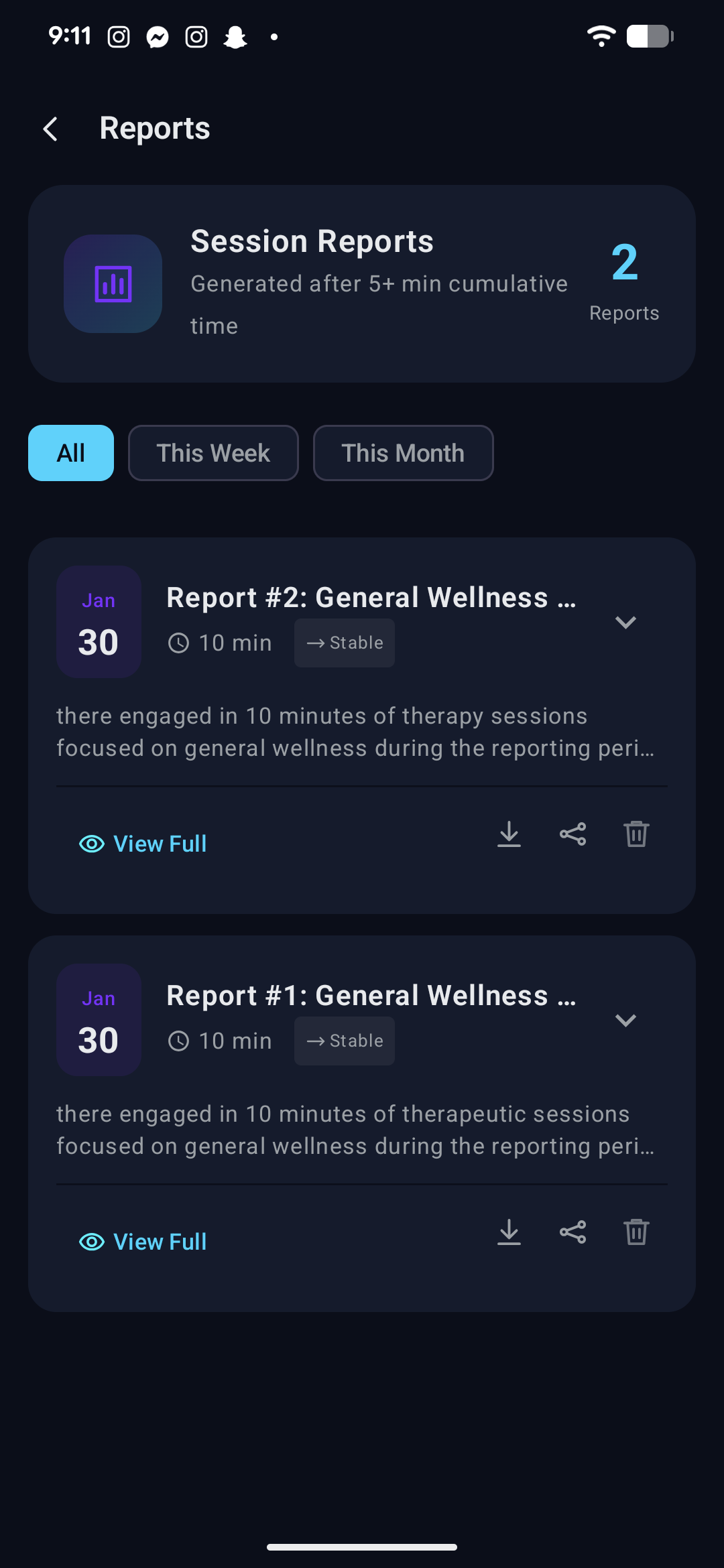Beta Testing: Therapreneur - Screenshot 5 showing product features and functionality