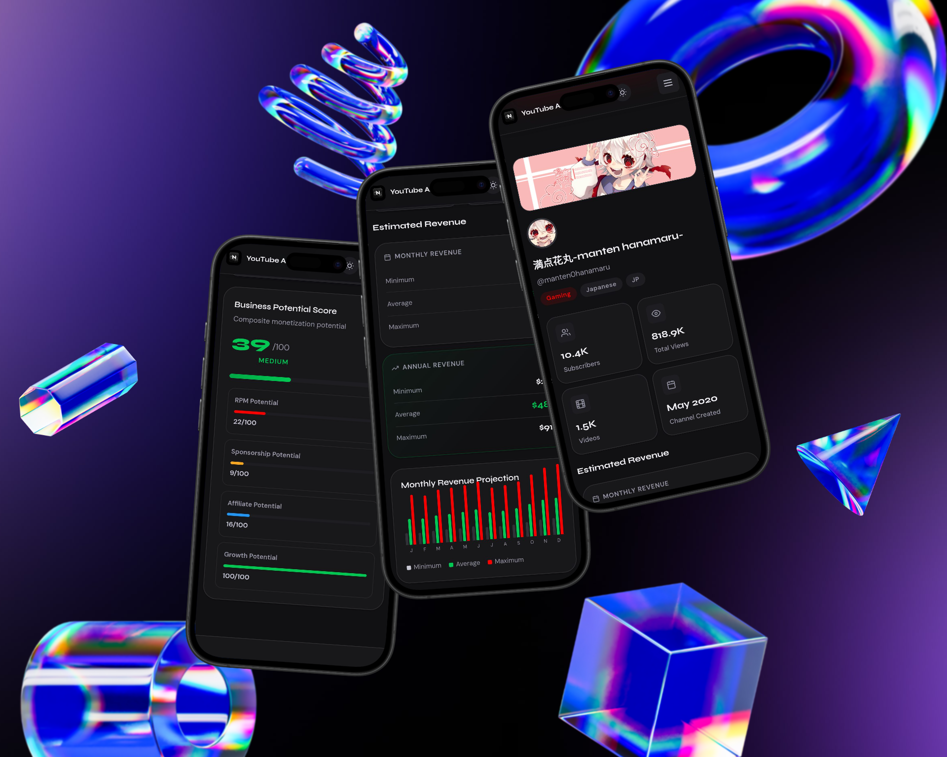 YouTube Analyzer by Norcanto gallery image
