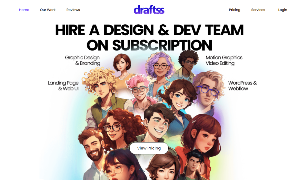 Draftss.com - Assumi un team di design e dev in abbonamento media 2