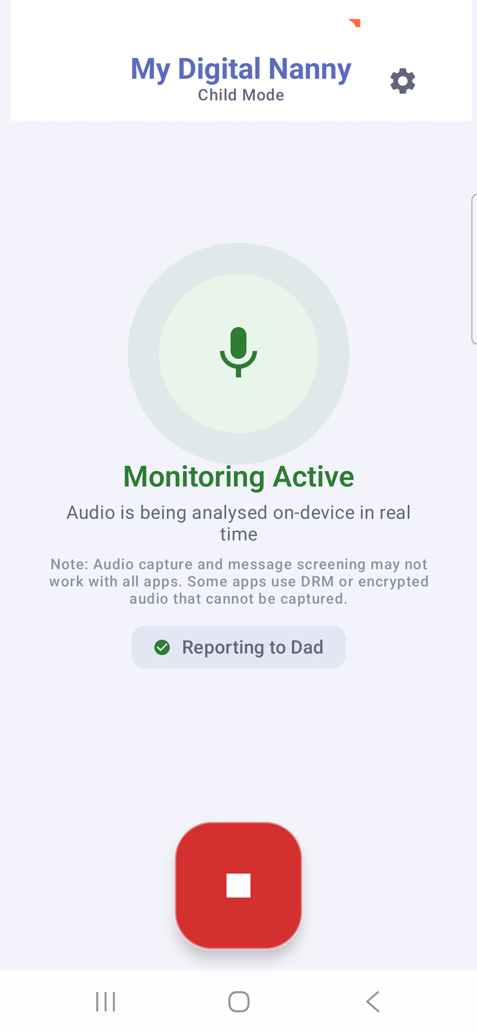 My Digital Nanny screenshot 2