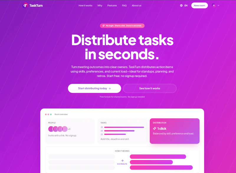 TaskTurn screenshot 2
