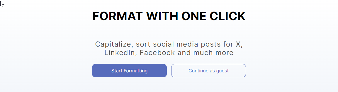 Formatr gallery image