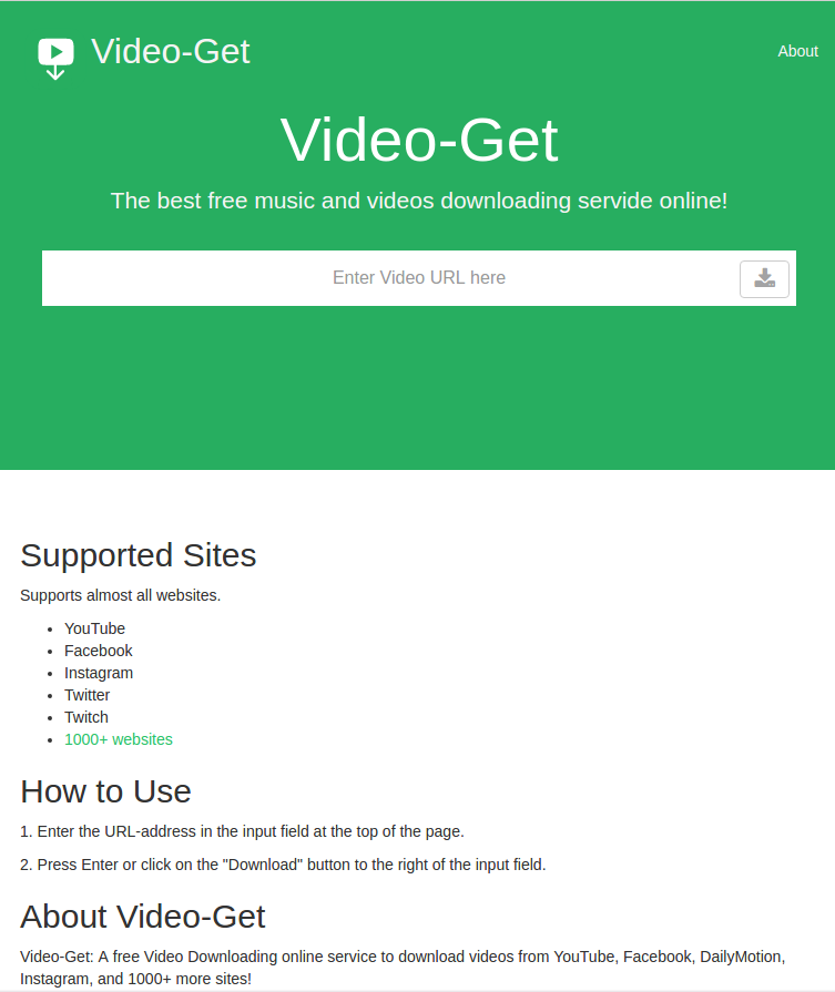 Video-Get gallery image