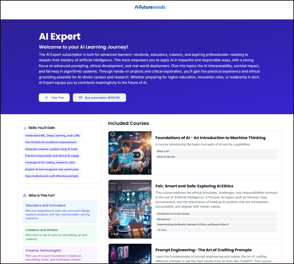 Média AI Futuremins - Autonomiser les esprits avec des compétences en IA 4