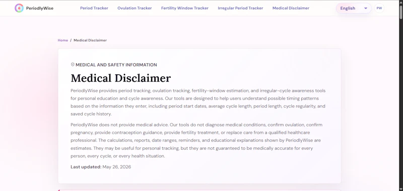 PeriodlyWise screenshot 6