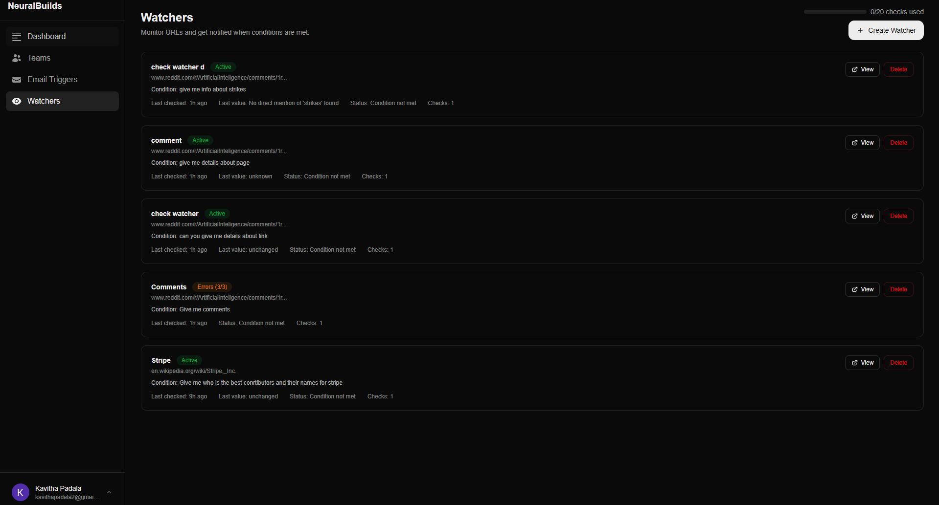 NeuralBuilds - Screenshot 3 showing product features and functionality