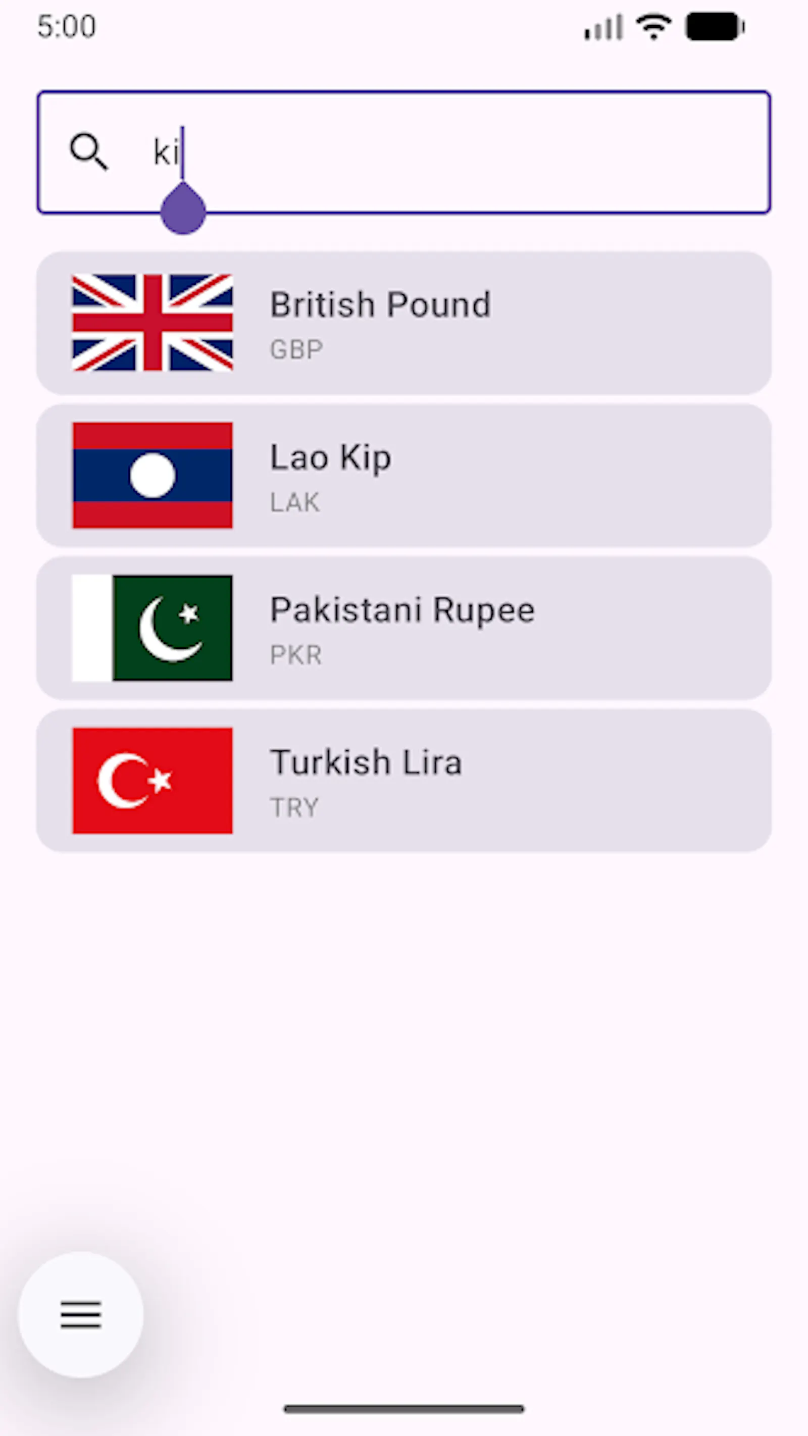 Change Calculator screenshot 4