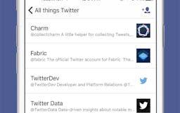 Easylistr iOS - Twitter lists made easy media 3
