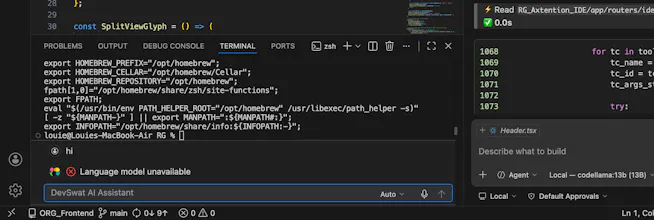 DevSwat IDE gallery image