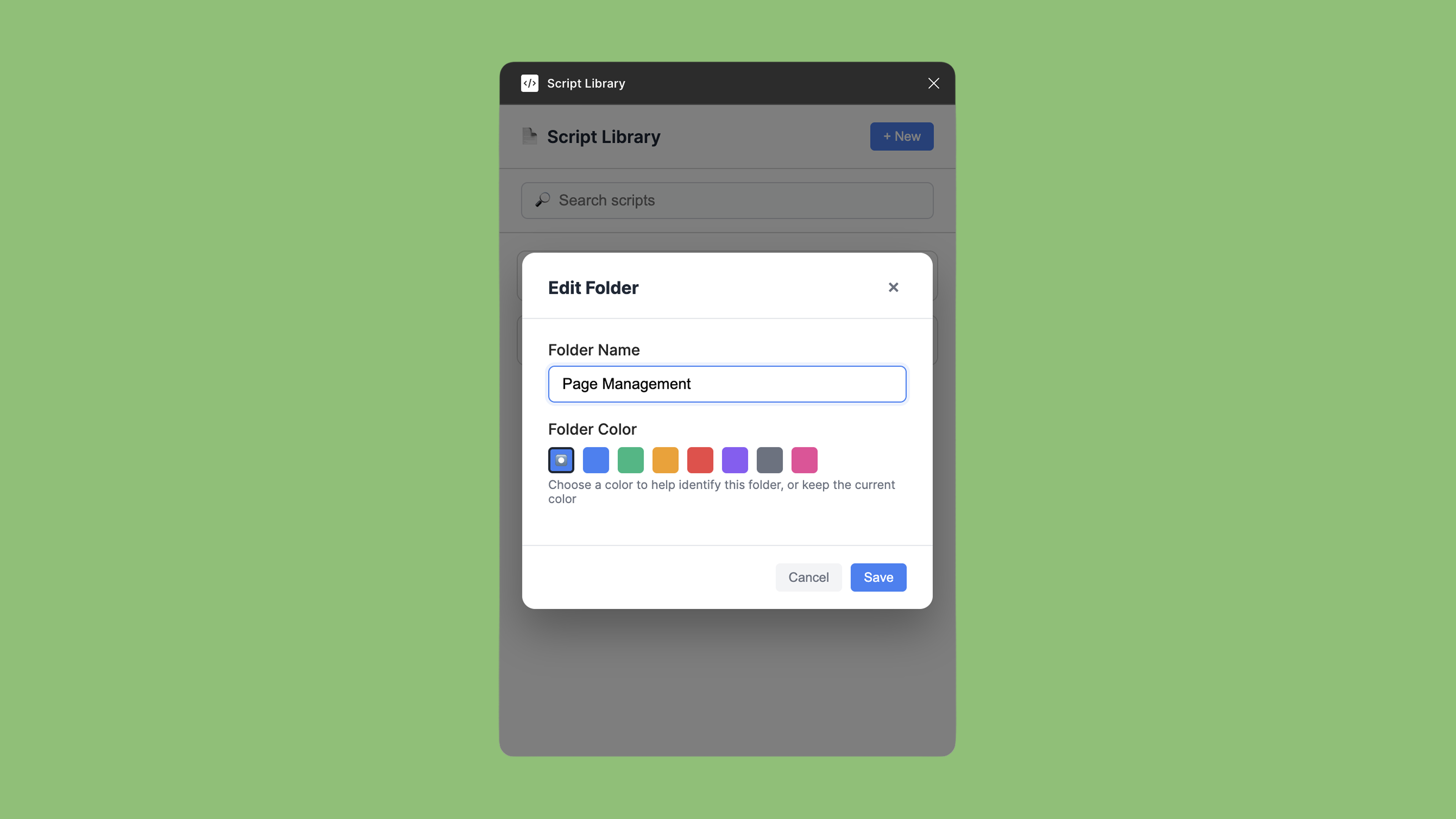 Script Library - Open and run the Script Library plugin and see the magic मीडिया 4