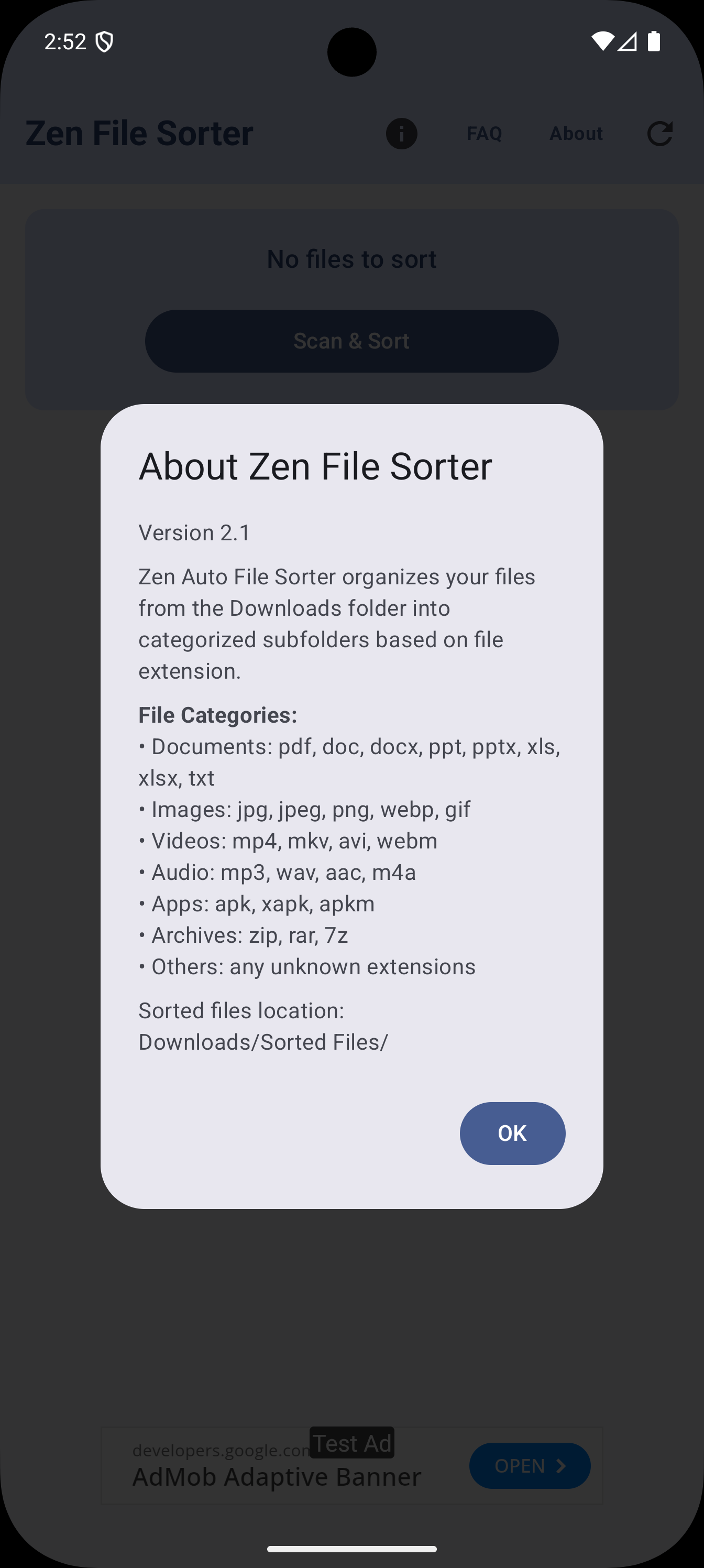 Zen Auto File Sorter gallery image