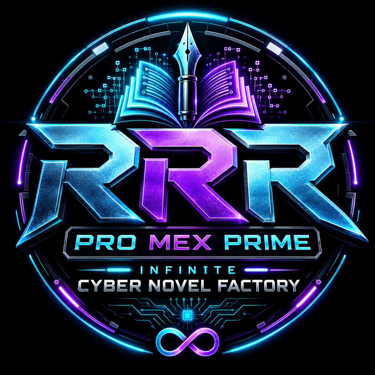 Infinite Cyber Novel Factory logo