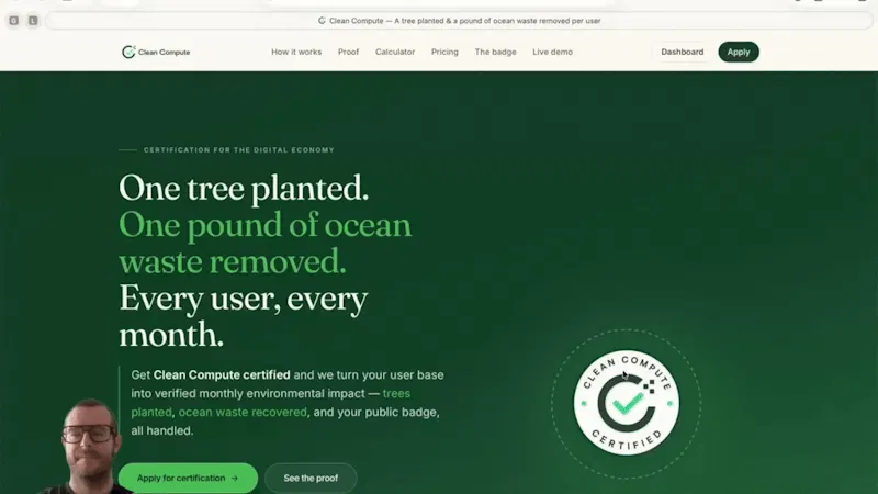 Clean Compute screenshot 1 (video preview)