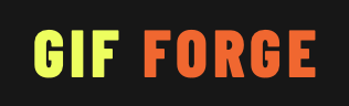 GIF FORGE - Product Hunt launch logo and brand identity