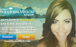 The 30 Second Happiness Miracle media 3