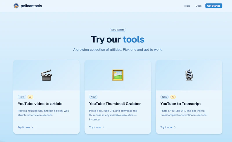 PelicanTools screenshot 1