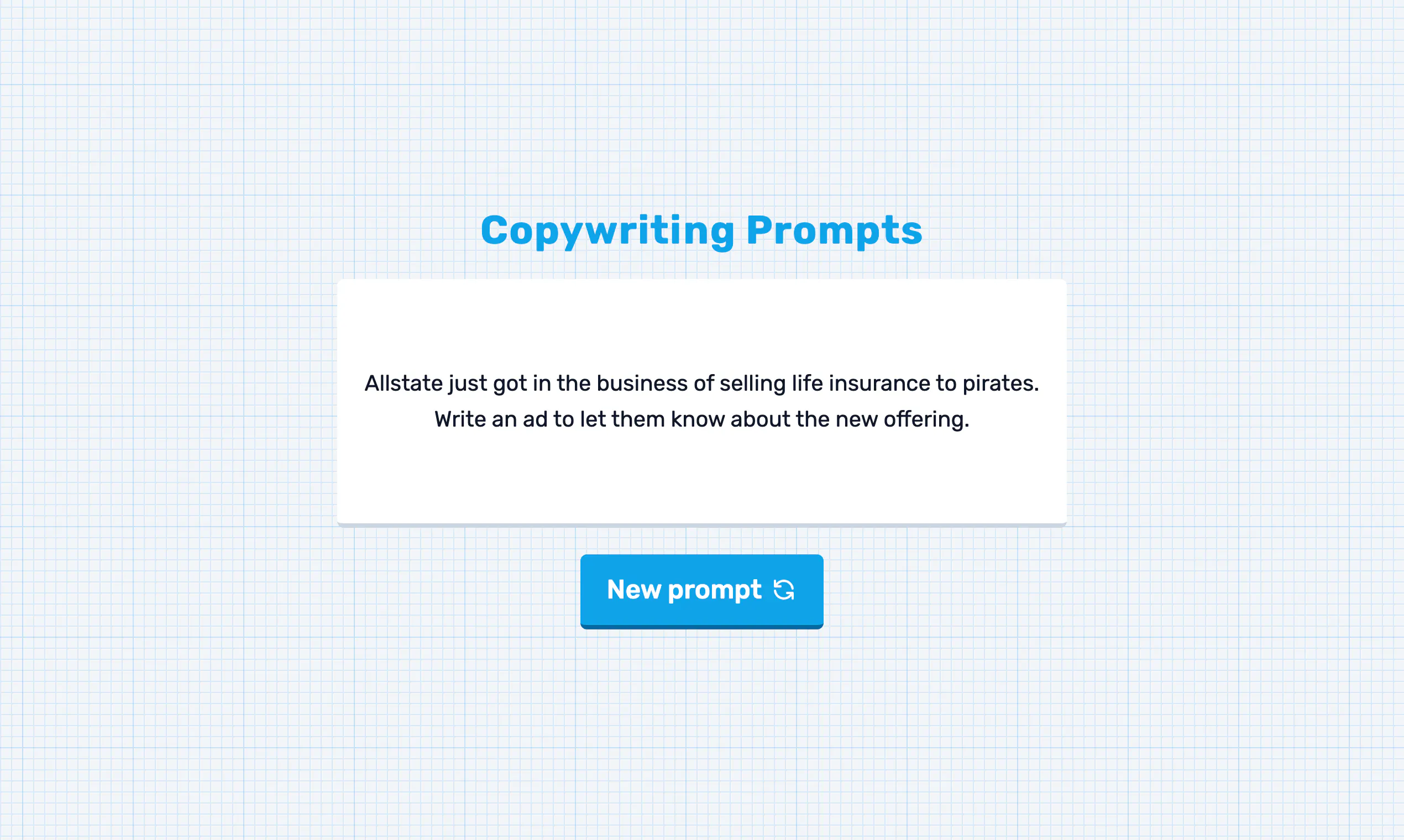 CopywritingPrompts.com: Practice copywriting with new prompts and ...