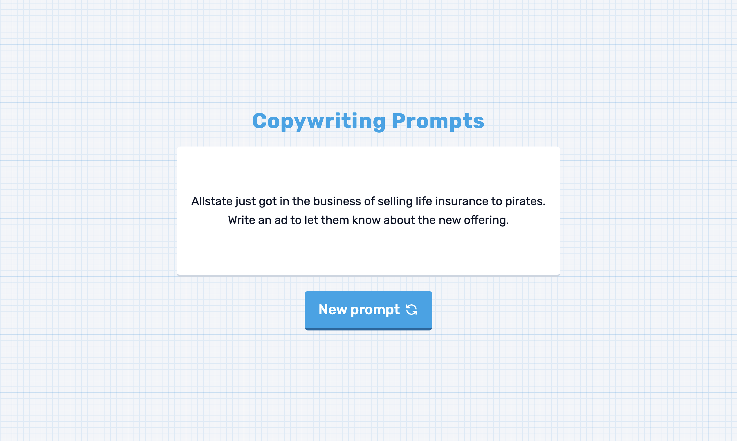 CopywritingPrompts.com - Практикуйте копирайтинг с новыми подсказками и упражнениями ежедневно медиа 5