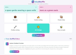 IdeaShuffle gallery image