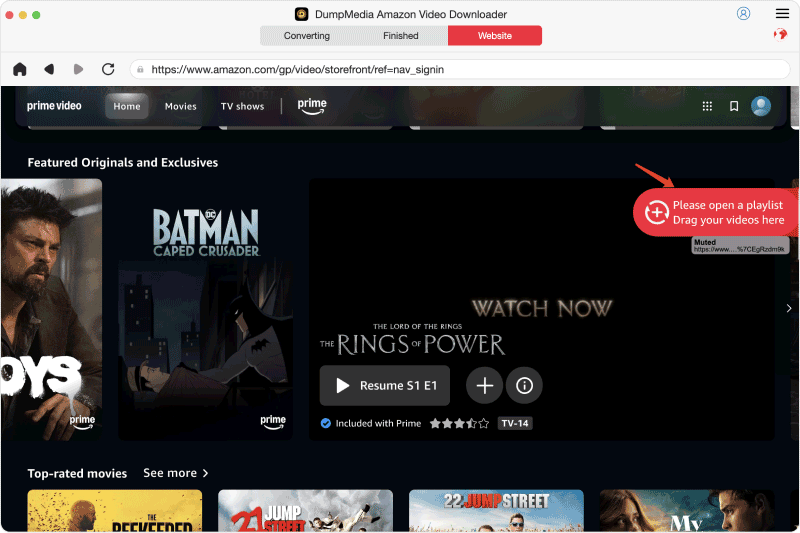 Dumpmedia Amazon Video downloader media 1