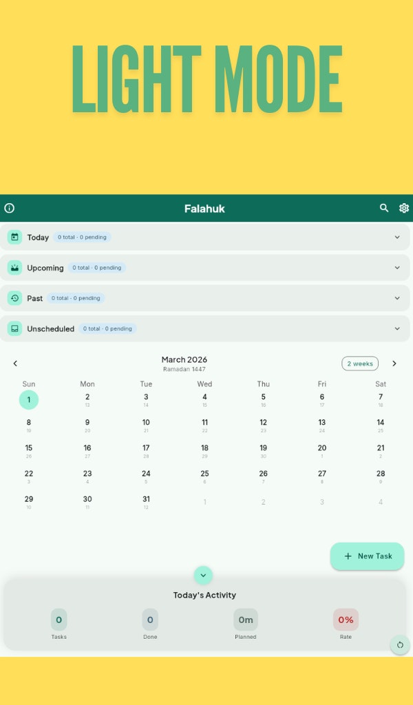 Falahuk: Muslim Productivity Offline media 7