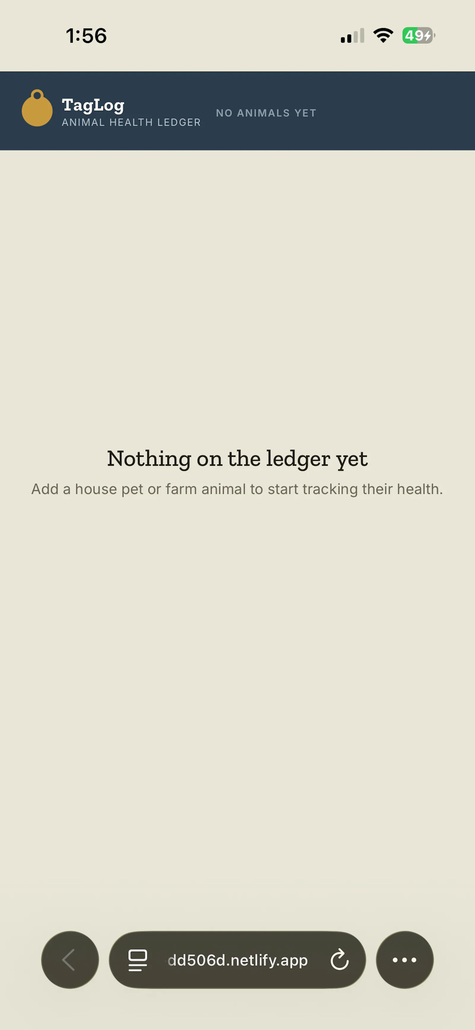 TagLog — Animal Health Ledger screenshot 3