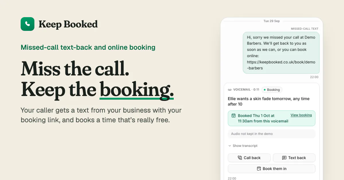 Keep Booked gallery image