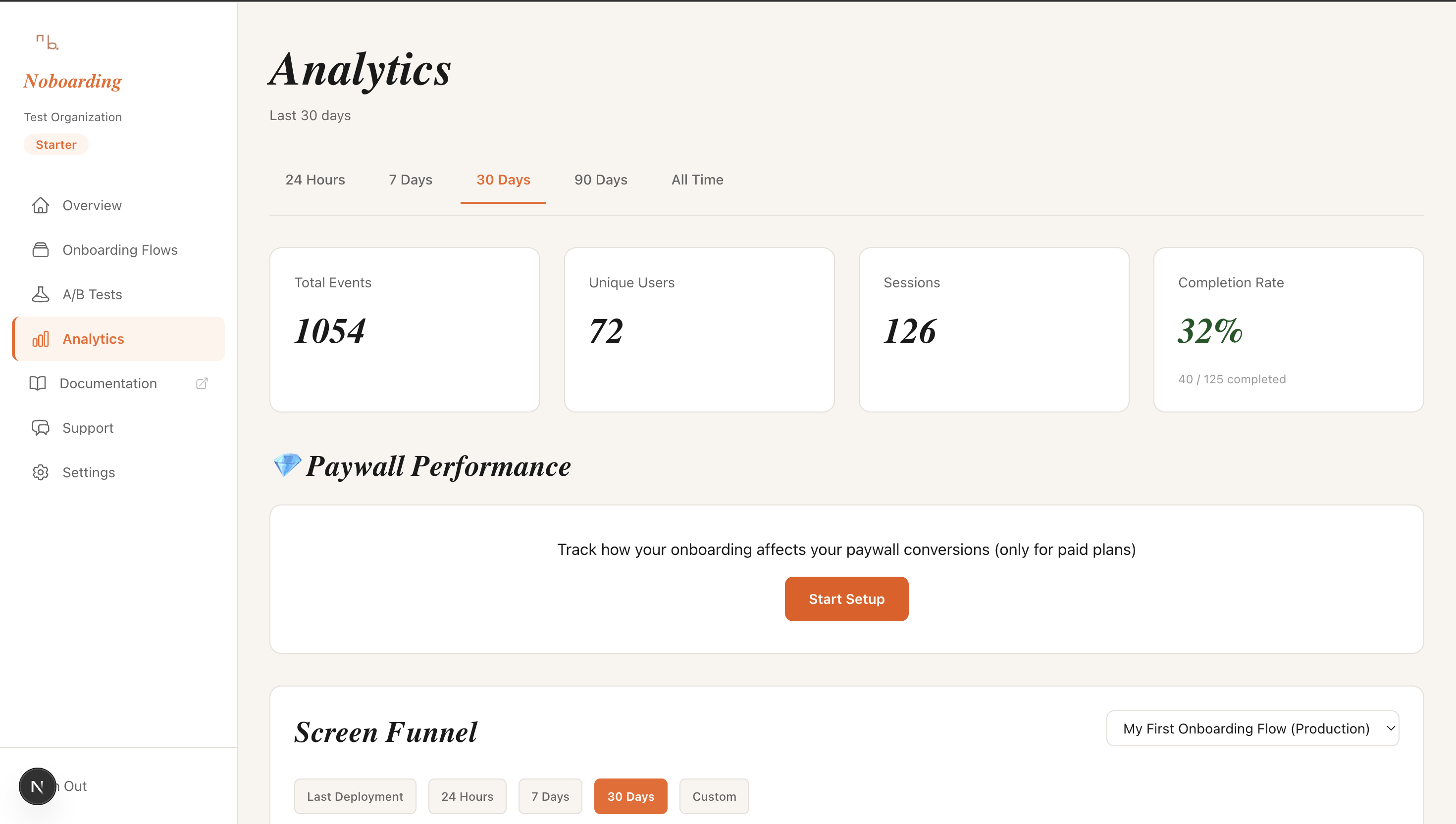 Noboarding.co - Screenshot 3 showing product features and functionality