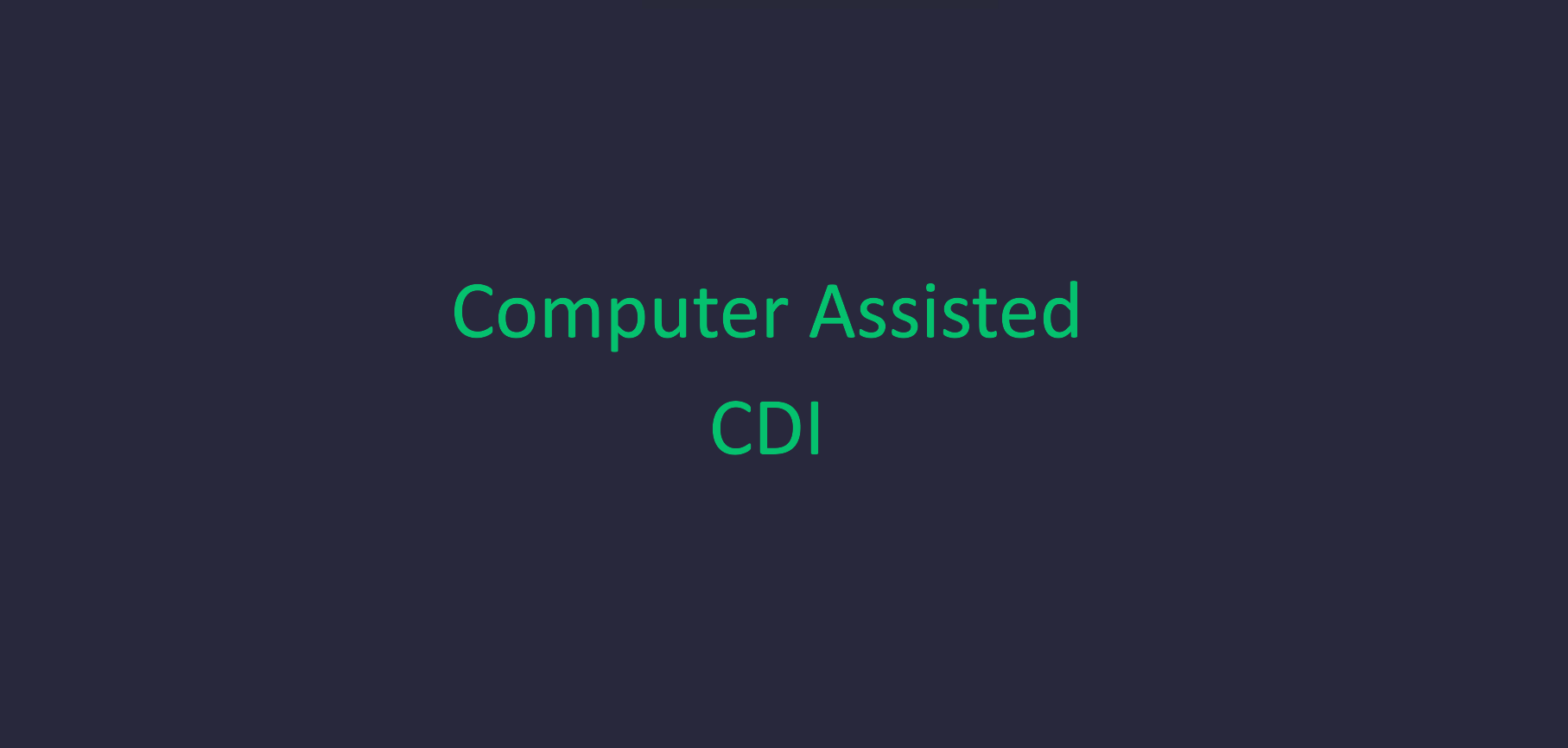 Clinical Documentation Improvement (CDI)