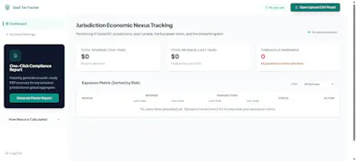 SaaS Tax Tracker gallery image