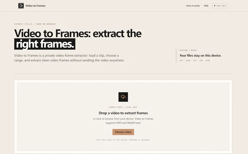 Video to Frames screenshot 1