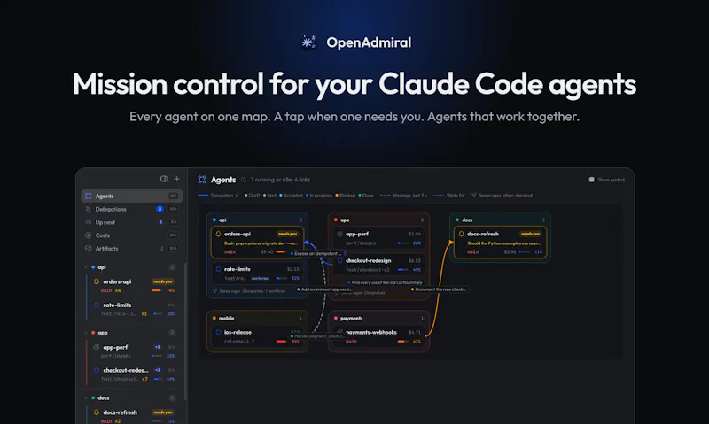 OpenAdmiral screenshot 2