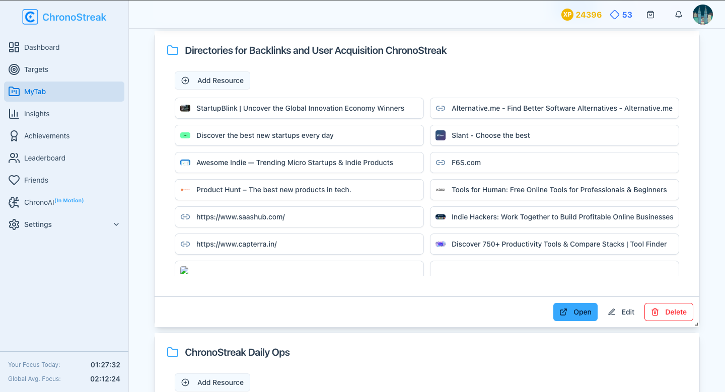 ChronoStreak gallery image