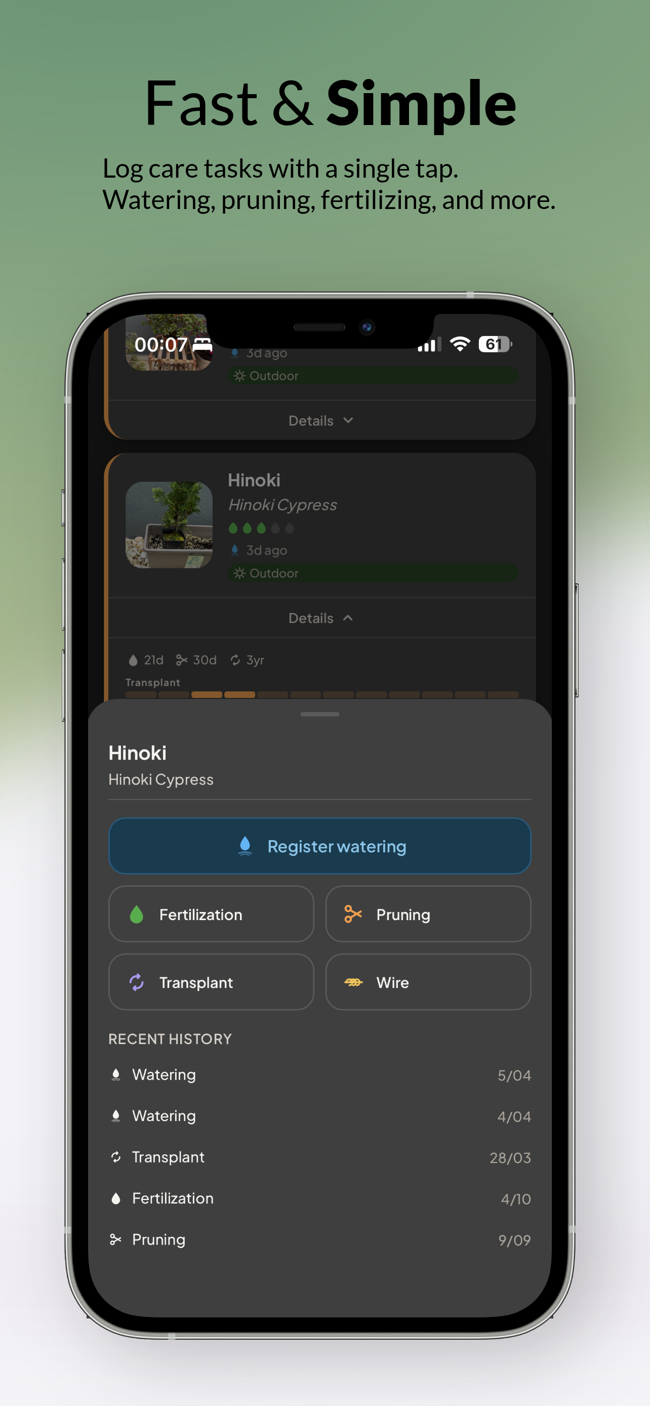 Bonsai Pilot — Bonsai Care Tracker gallery image