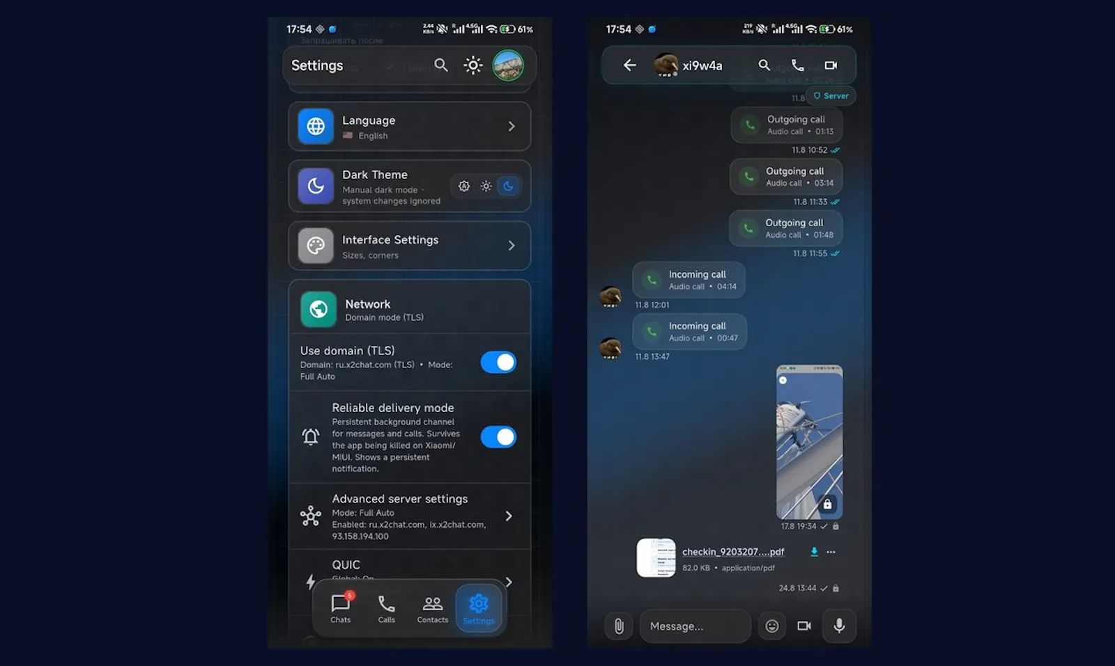 X2Chat screenshot 2