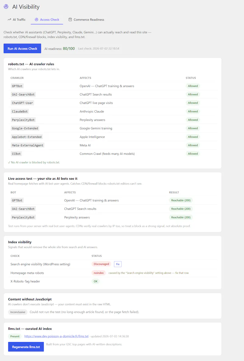 Contexta — AI SEO Editor for WordPress screenshot 4