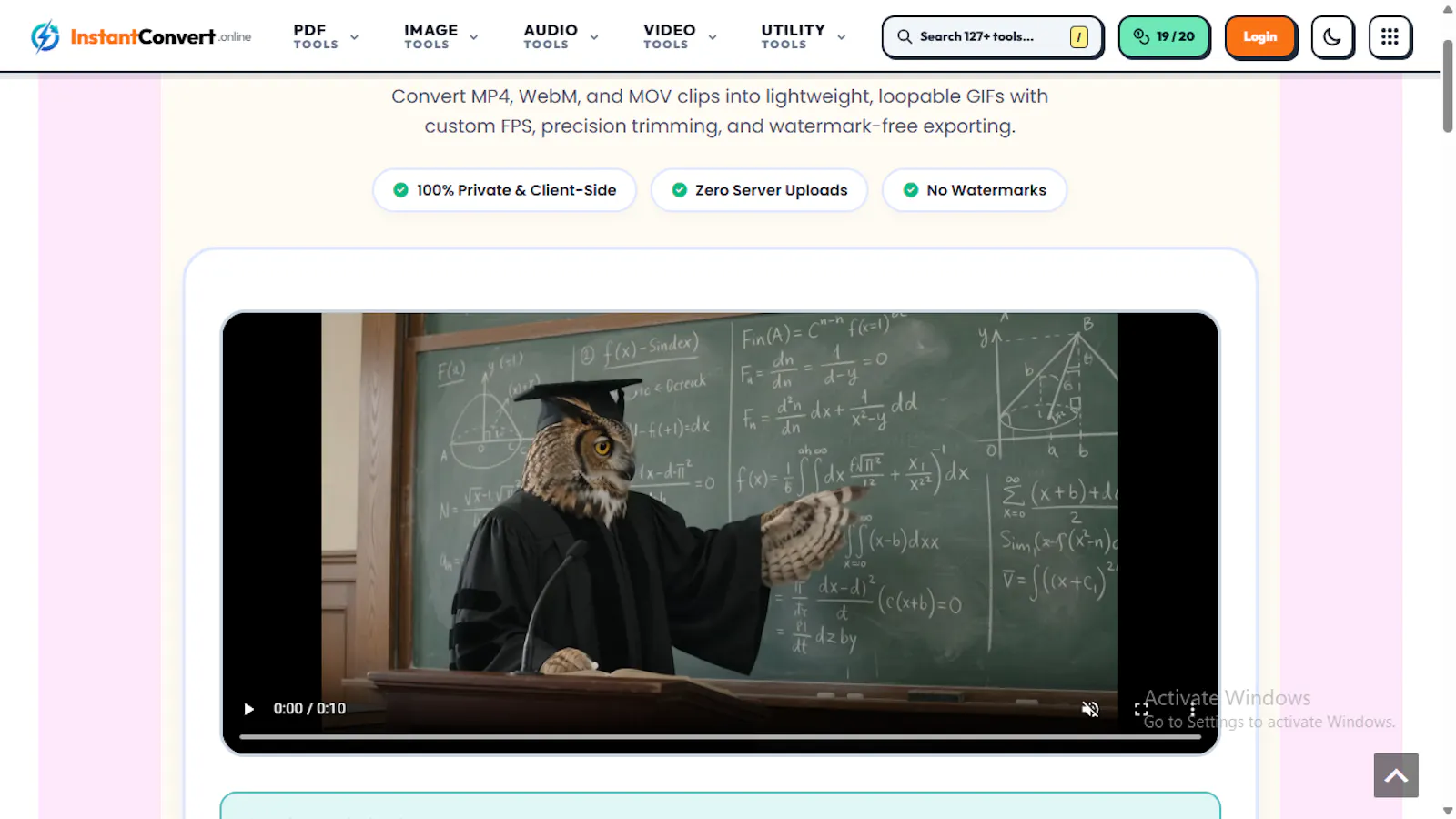 Video Gif maker  screenshot 2