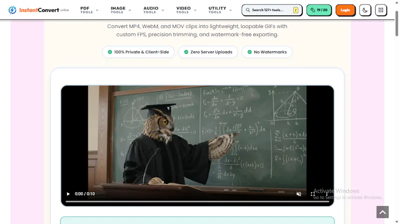 Video Gif maker  screenshot 2