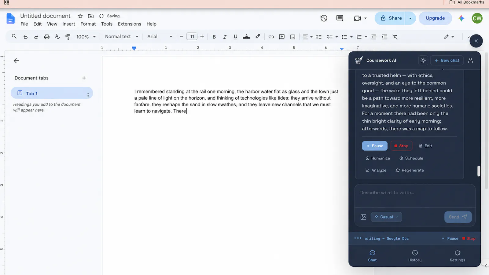 Coursework AI Launch screenshot 5