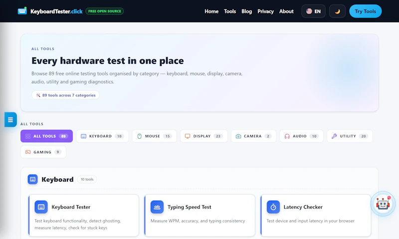 KeyboardTester.Click screenshot 4