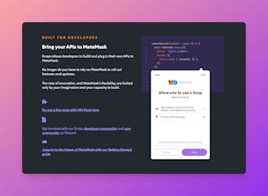 MetaMask gallery image