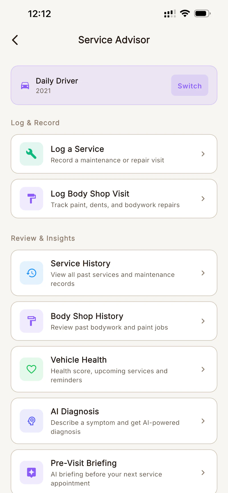VehIQ: screenshot 4