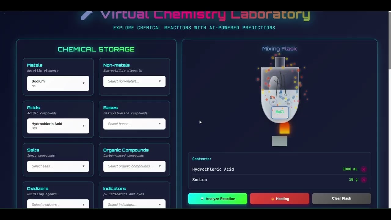 Virtual Chemistry Lab gallery image