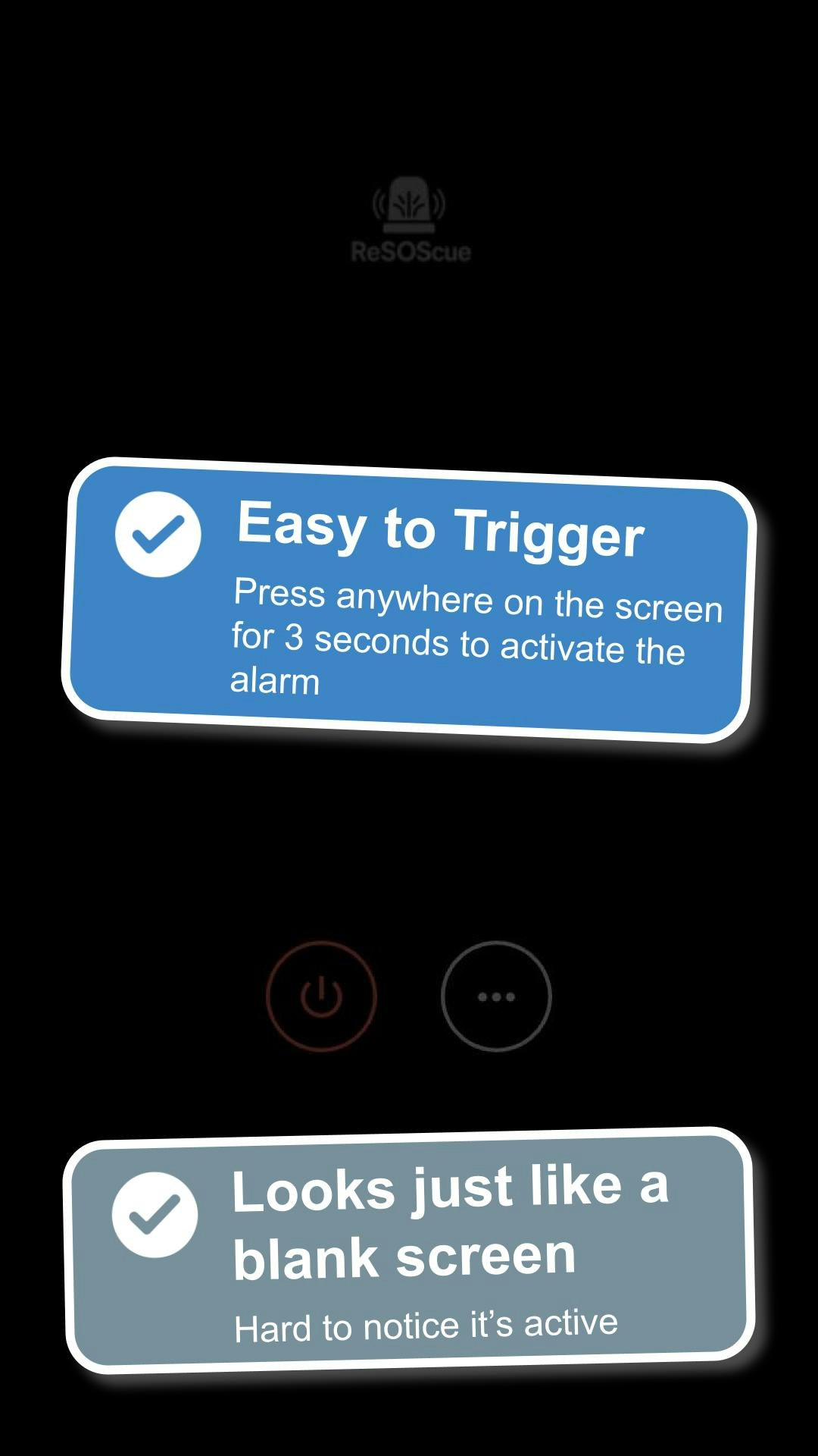 Média ReSOScue - Alarme panique - ReSOScue transforme un smartphone en une alarme d'urgence instantanée ! 4