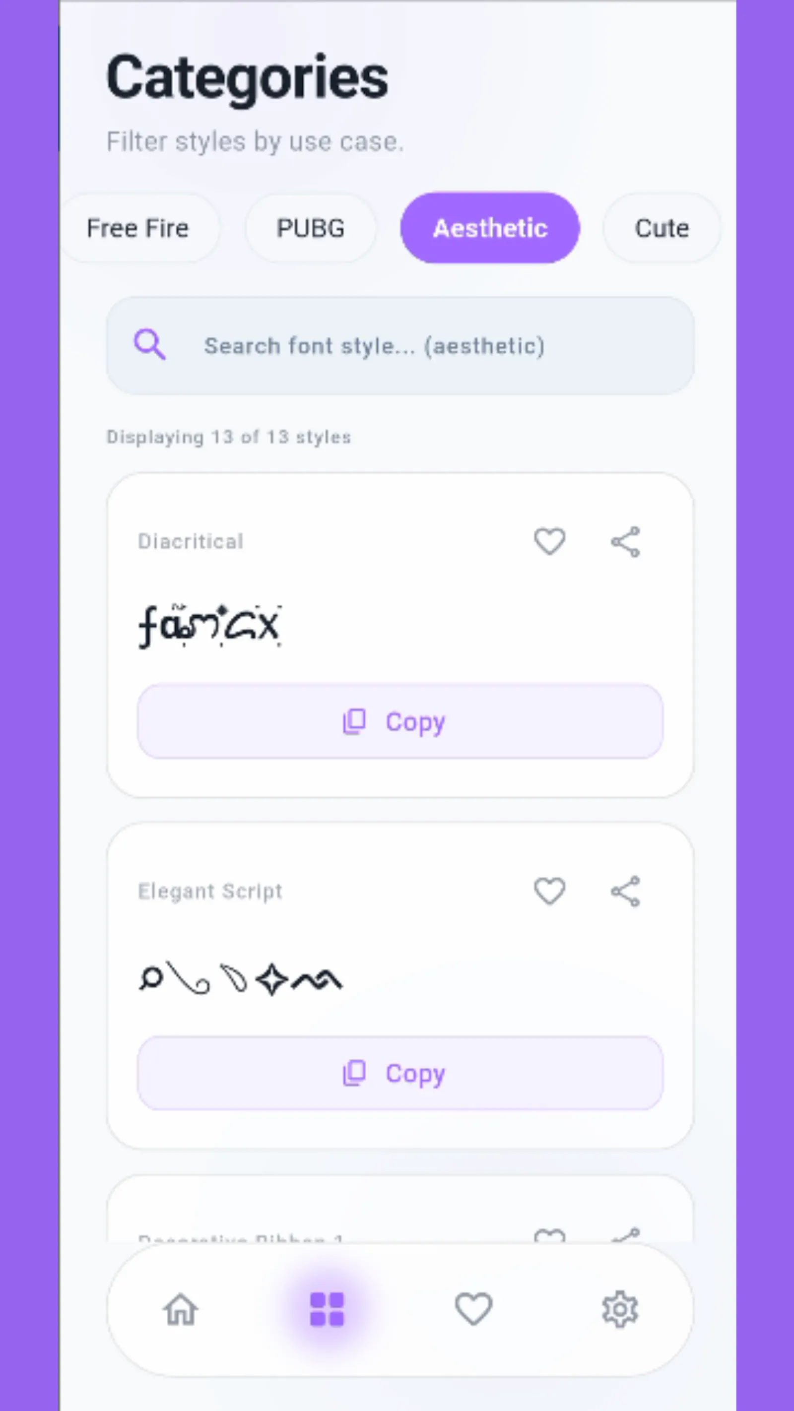 Gerador De Letras Diferentes screenshot 2
