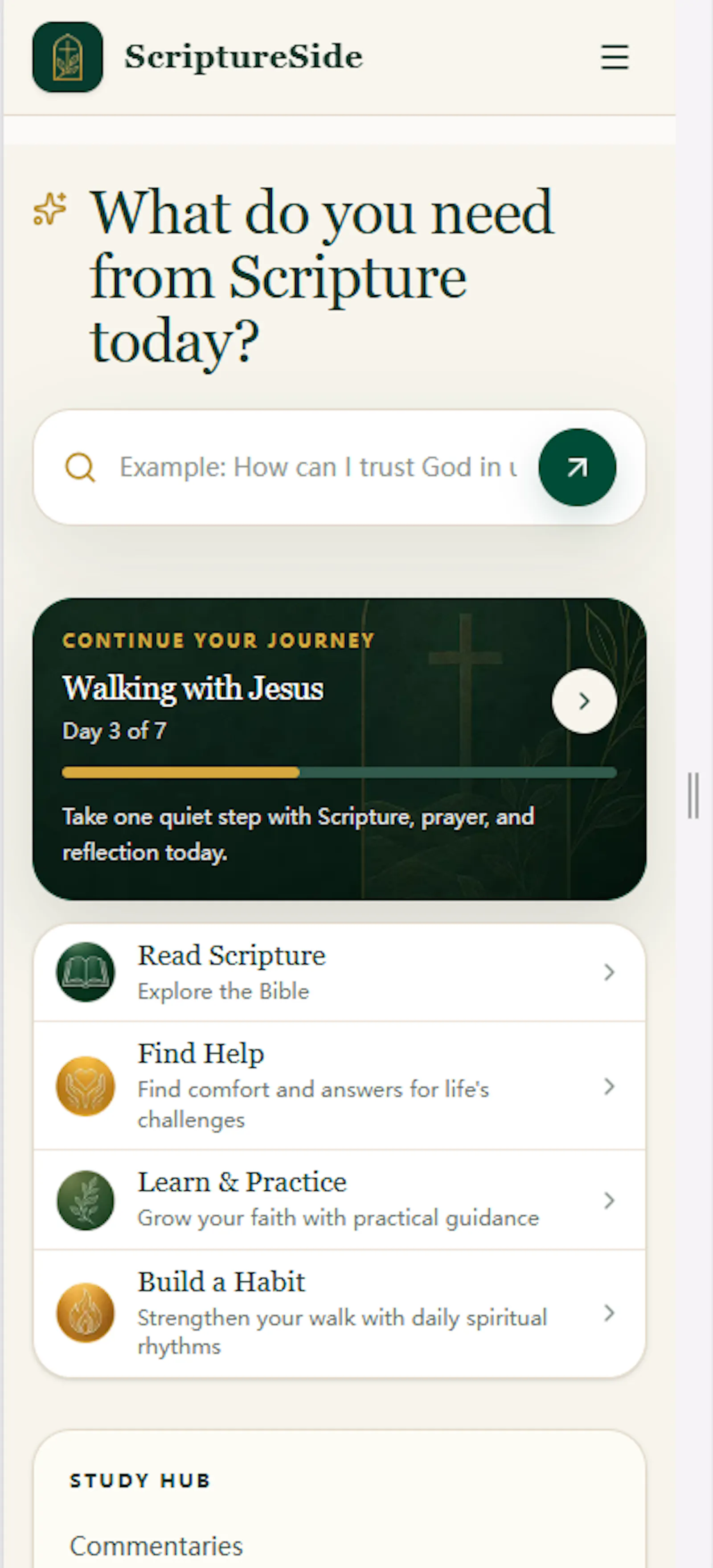 ScriptureSide screenshot 2