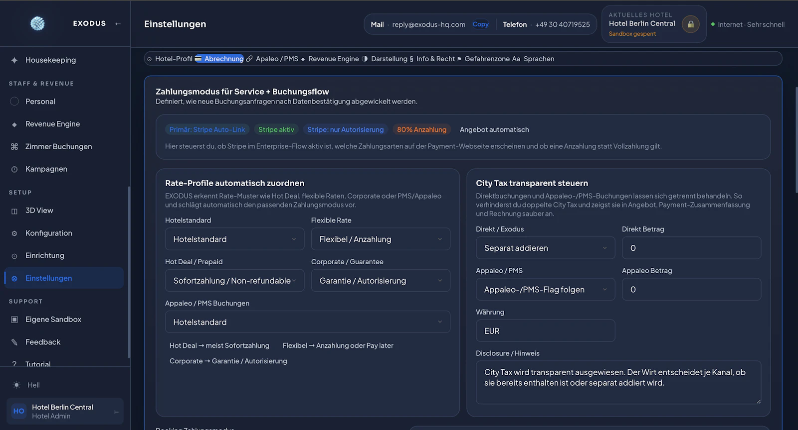 EXODUS Hotel Intelligence screenshot 7